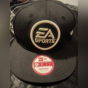 EA Sports New Era It's In The Game Embroidered 9Fifty Black Snapback Hat M-L